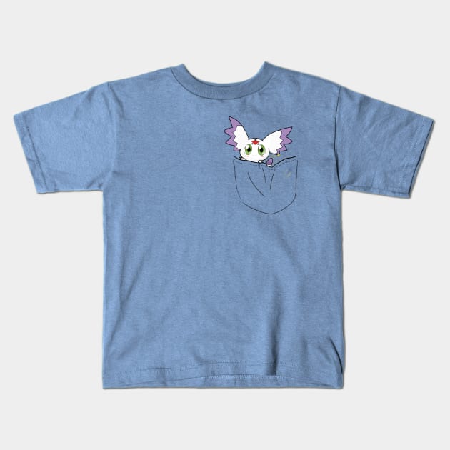 Pocket Calu Kids T-Shirt by ManuLuce